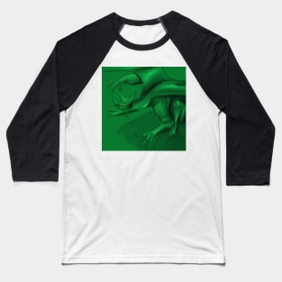 beast green natura kaiju dragon ecopop Baseball T-Shirt